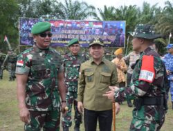 Hadiri Upacara Penutupan TMMD ke-116, Bupati Satono Apresiasi Kodim Sambas