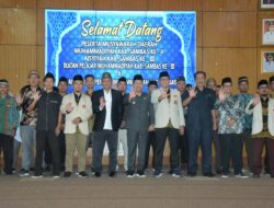 Bupati Satono Ajak Muhammadiyah Bersinergi Dalam Mencerdaskan Kehidupan Anak Bangsa Di Kabupaten Sambas