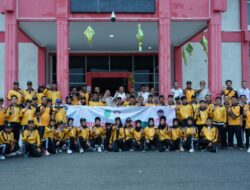 Bupati Satono Optimis 45 Atlet Kontingen Sambas Raih Hasil Terbaik Dalam Ajang POPDA Kalbar