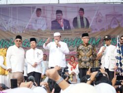 Bupati Satono Dampingi OSO dan Gubernur Sutarmidji Lepas Ribuan Peserta Pawai Ta’aruf