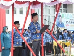 Bupati Satono Jadi Inspektur Upacara Peringatan HUT KORPRI ke-52