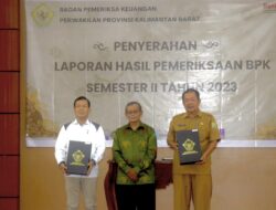 Terima LHP Semester II, Ketua DPRD Sambas Apresiasi BPK Perwakilan Kalbar