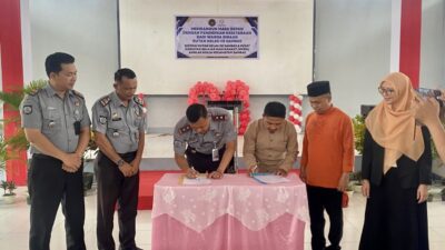 Tingkatkan Kualitas Hidup Warga Binaan Lewat Pendidikan, Rutan Sambas Bangun Kerja Sama dengan PKBM Akhlak Mulia