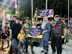 JK 85 Tanjung Bugis Raih Juara 2 Turnamen Bola Voli Selakau Cup Antar Desa Se-Kabupaten Sambas