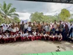 Bupati Satono Tinjau Kegiatan Pangan Murah di Desa Tempapan Hulu Galing