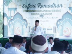 Rangkaian Kegiatan Safari Ramadan Ditutup, Bupati Satono Ajak Masyarakat Tingkatkan Kepedulian Sosial
