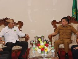 Audiensi ke Kanwil Kemenag Kalbar, Bupati Satono Sampaikan Soal Pelaksanaan Seminar Internasional