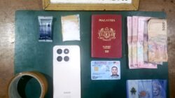 Bawa 9,2 Gram Sabu, Satreskrim Polres Sambas Tangkap WNA Malaysia di Kawasan Aruk