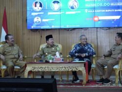 Bupati Satono Buka Kegiatan Outlook Ekonomi Sambas 2024