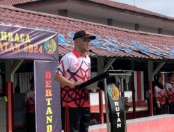 Peringati HBP ke-60, Rutan Sambas Gelar Pekan Olahraga Pemasyarakat Sebagai Ajang Silahturahmi