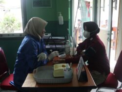 Bekerjsama dengan UTD RSUD Sambas, Rutan dan Bapas Lakukan Aksi Donor Darah