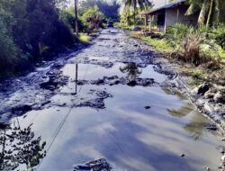 Puluhan Tahun Rusak Parah, Pemdes Pangkalan Kongsi Dorong Pemda Sambas Bangun Jalan Muara Dungun