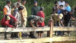 Tanggapi Keluhan Masyarakat, Bupati Satono Tinjau Langsung Jembatan Rusak di Desa Tebuah Elok