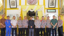 Silaturahmi ke Keraton Alwatzikhoebillah, Polres Sambas Perkuat Sinergi dengan Unsur Adat dan Budaya