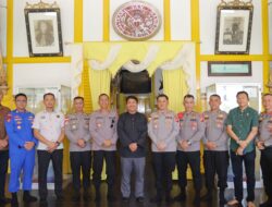 Silaturahmi ke Keraton Alwatzikhoebillah, Polres Sambas Perkuat Sinergi dengan Unsur Adat dan Budaya