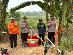 Penuhi Kebutuhan Masyarakat, Polres Sambas Bangun Sumur Bor di Desa Sabung
