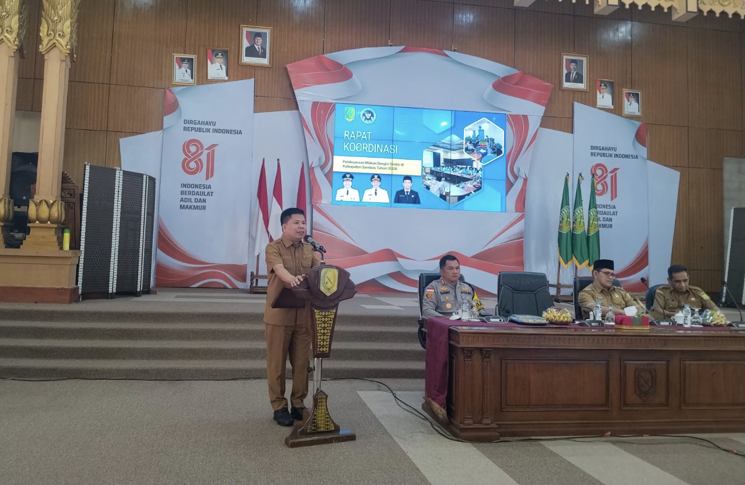 Rakor Pelaksanaan Program MBG